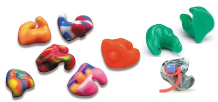 Fig. 2 Custom molded Earplugs