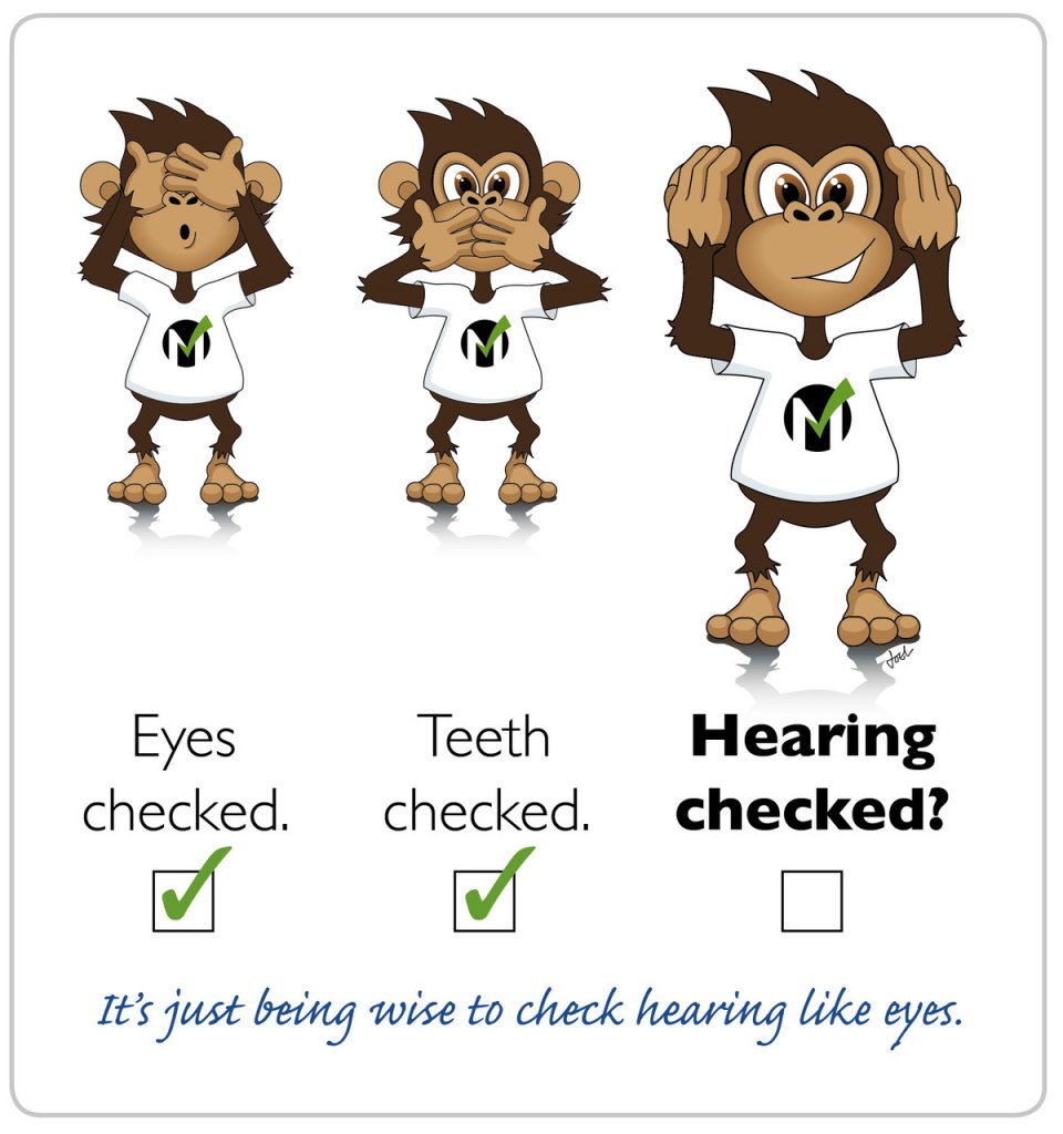 Figure 3 Eyes checked. Teeth checked. Hearing checked.